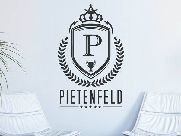 Wandtattoo Pietenfeld Wappen