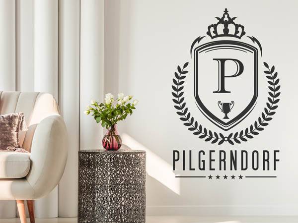 Wandtattoo Pilgerndorf Wappen