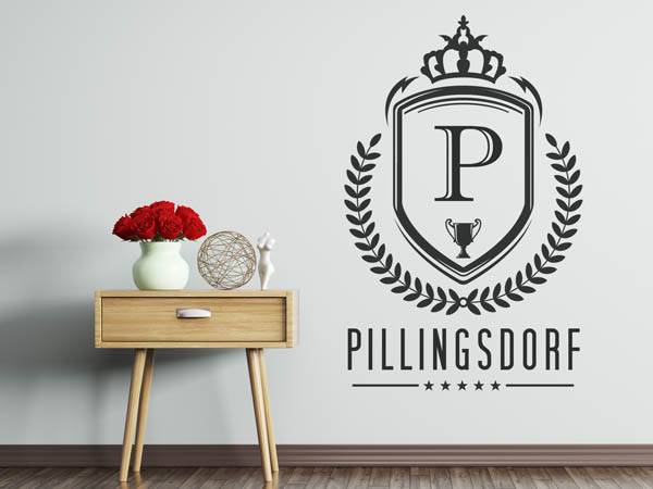 Wandtattoo Pillingsdorf Wappen