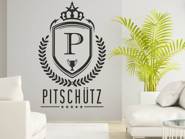 Wandtattoo Pitschütz Wappen