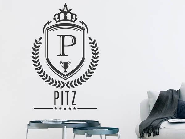 Wandtattoo Pitz Wappen