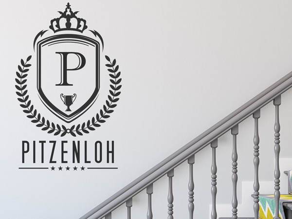 Wandtattoo Pitzenloh Wappen