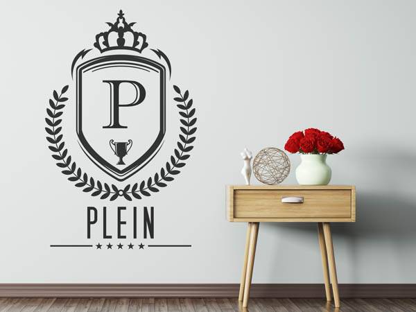 Wandtattoo Plein Wappen