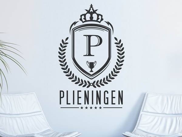 Wandtattoo Plieningen Wappen