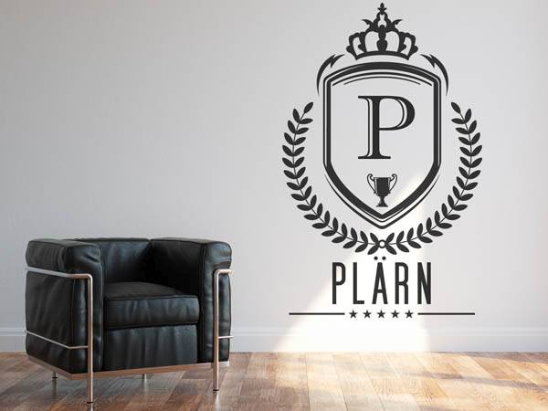 Wandtattoo Plärn Wappen