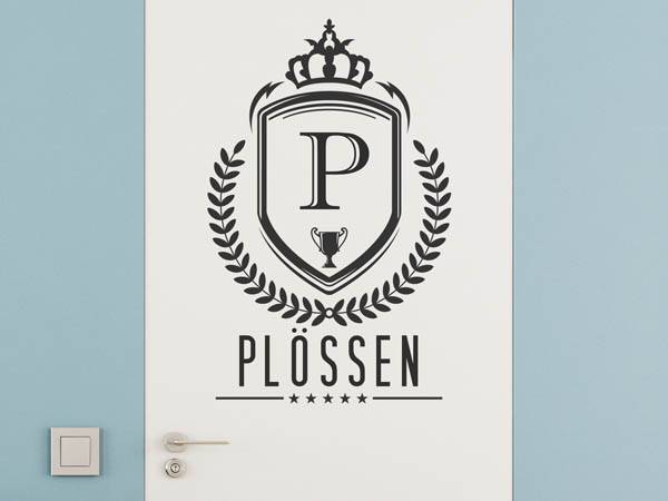 Wandtattoo Plössen Wappen