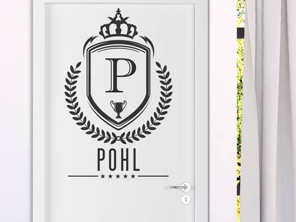 Wandtattoo Pohl Wappen