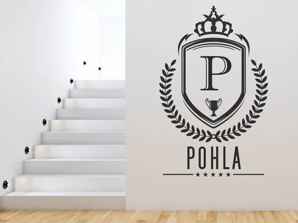 Wandtattoo Pohla Wappen