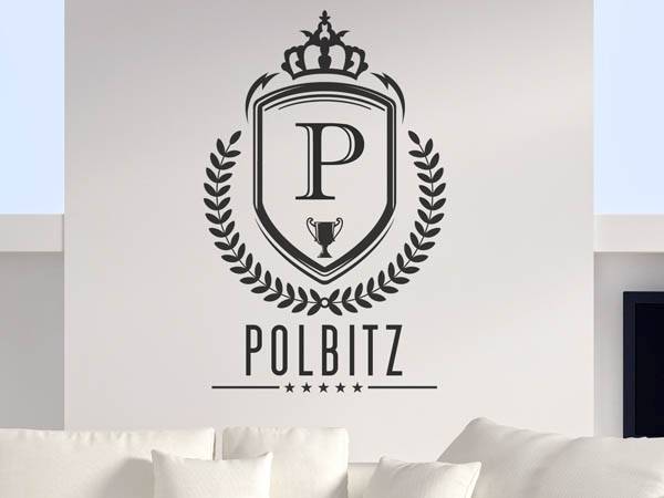 Wandtattoo Polbitz Wappen