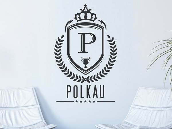 Wandtattoo Polkau Wappen