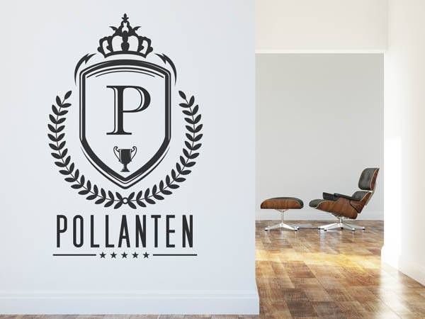Wandtattoo Pollanten Wappen