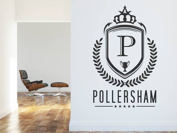 Wandtattoo Pollersham Wappen