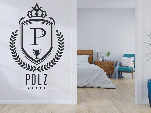 Wandtattoo Polz Wappen