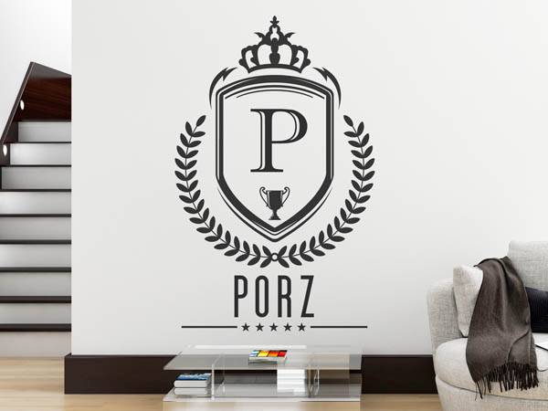 Wandtattoo Porz Wappen