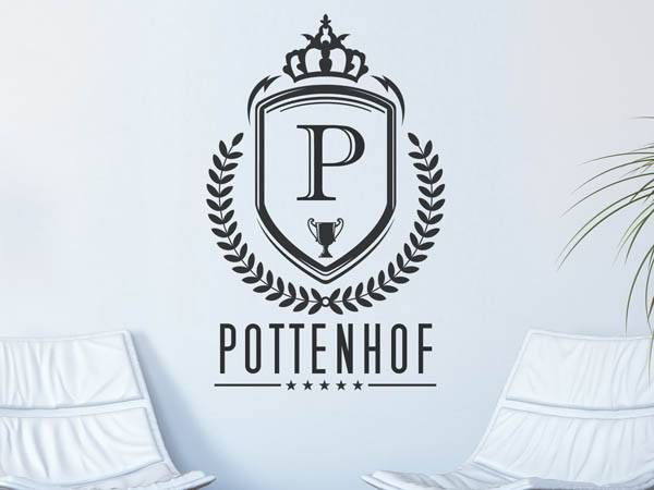 Wandtattoo Pottenhof Wappen