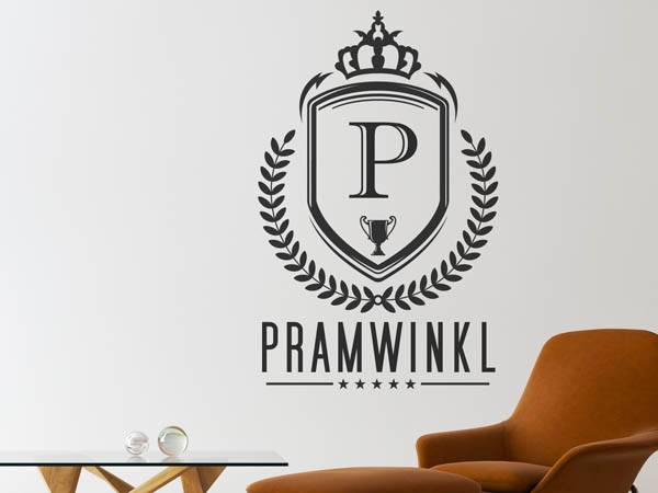 Wandtattoo Pramwinkl Wappen