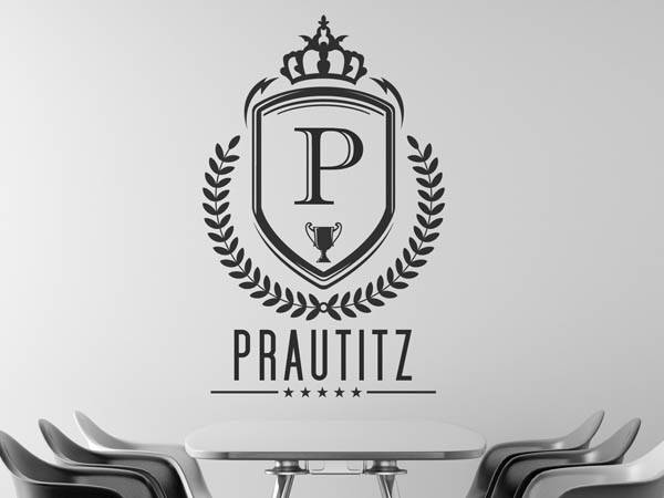 Wandtattoo Prautitz Wappen