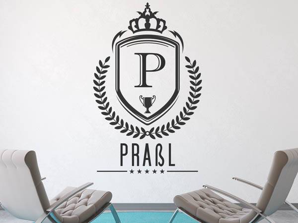 Wandtattoo Praßl Wappen