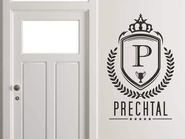 Wandtattoo Prechtal Wappen