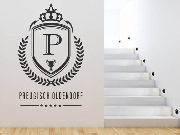 Wandtattoo Preußisch Oldendorf Wappen