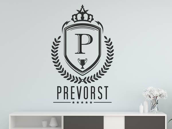 Wandtattoo Prevorst Wappen