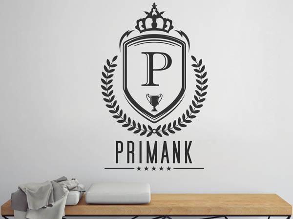 Wandtattoo Primank Wappen