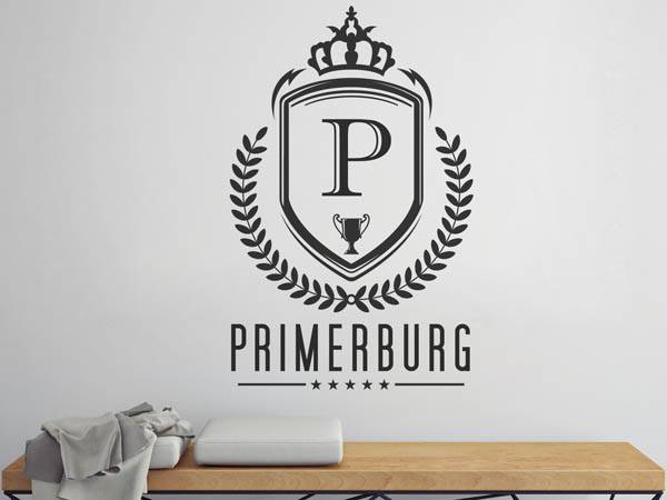 Wandtattoo Primerburg Wappen