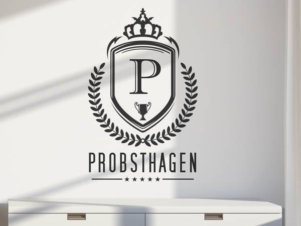Wandtattoo Probsthagen Wappen