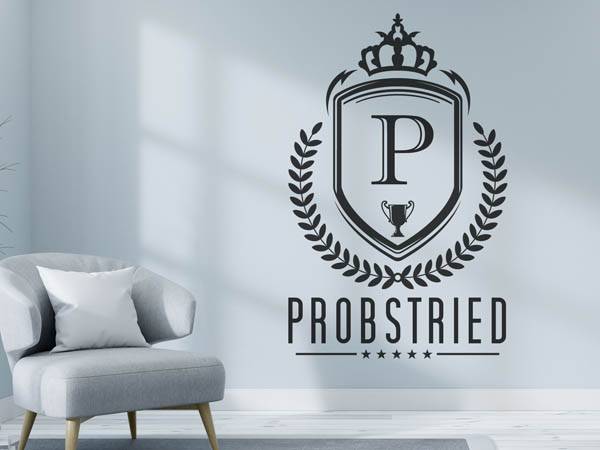 Wandtattoo Probstried Wappen