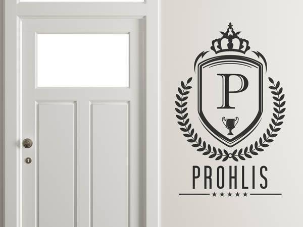 Wandtattoo Prohlis Wappen