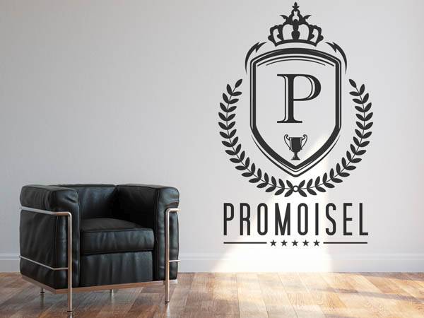 Wandtattoo Promoisel Wappen