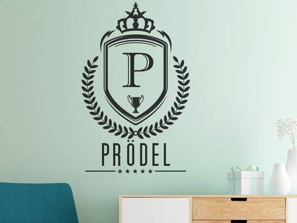 Wandtattoo Prödel Wappen