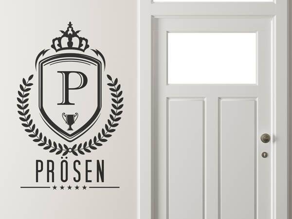 Wandtattoo Prösen Wappen