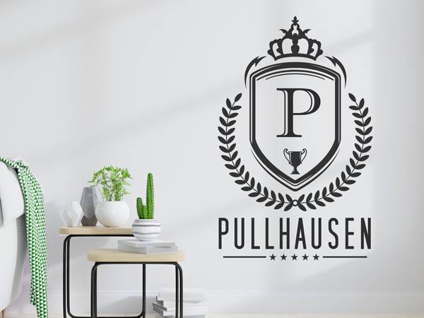 Wandtattoo Pullhausen Wappen
