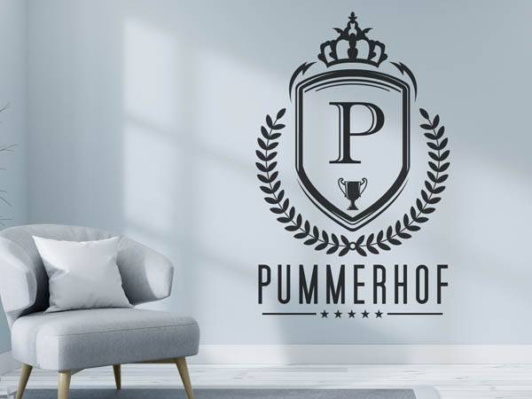 Wandtattoo Pummerhof Wappen