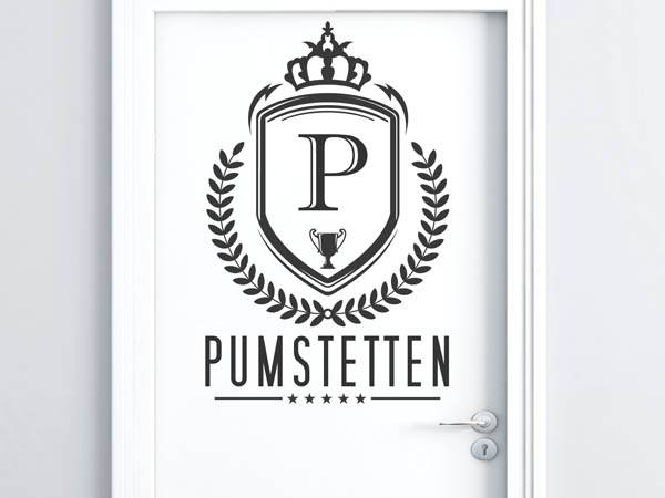 Wandtattoo Pumstetten Wappen