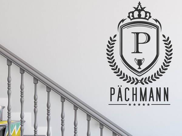 Wandtattoo Pächmann Wappen