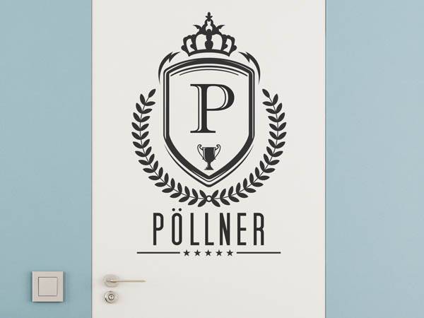 Wandtattoo Pöllner Wappen