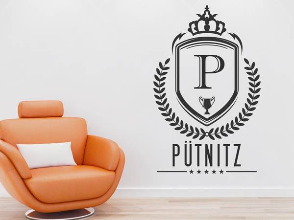 Wandtattoo Pütnitz Wappen