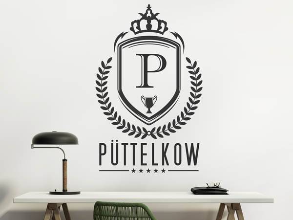 Wandtattoo Püttelkow Wappen