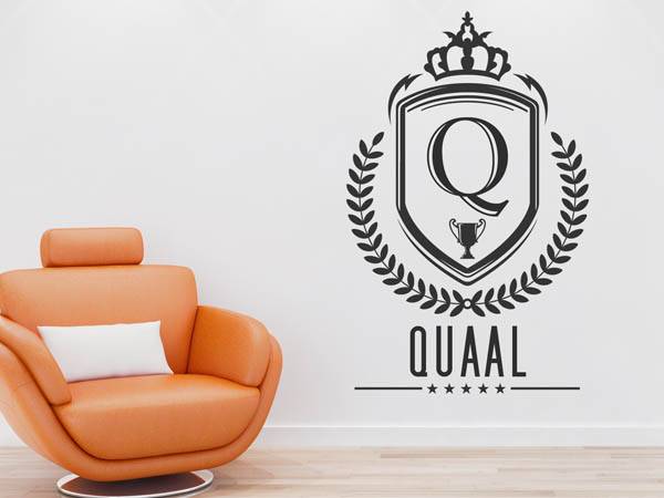 Wandtattoo Quaal Wappen