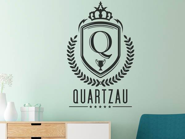 Wandtattoo Quartzau Wappen