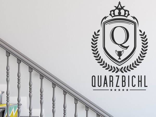 Wandtattoo Quarzbichl Wappen