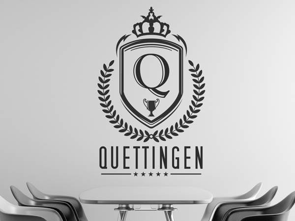 Wandtattoo Quettingen Wappen