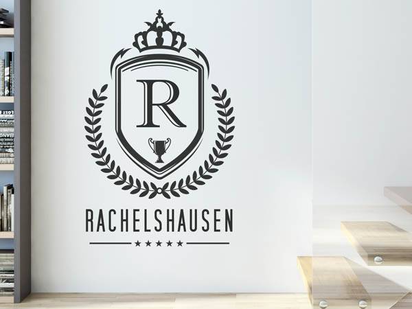 Wandtattoo Rachelshausen Wappen