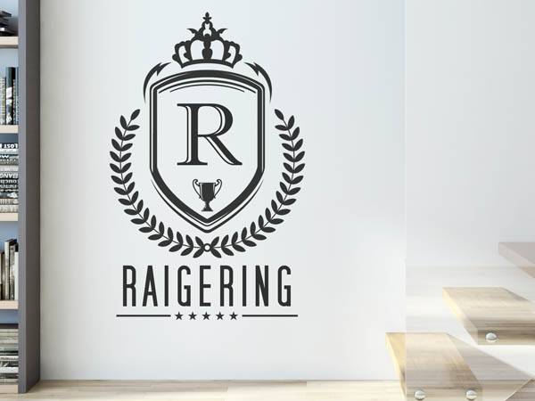 Wandtattoo Raigering Wappen