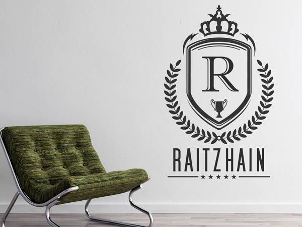 Wandtattoo Raitzhain Wappen