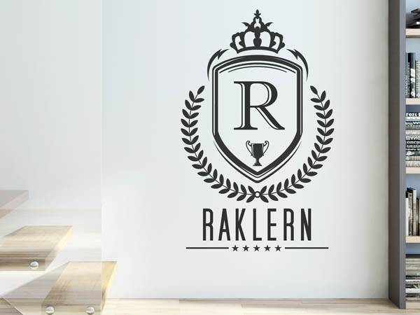 Wandtattoo Raklern Wappen