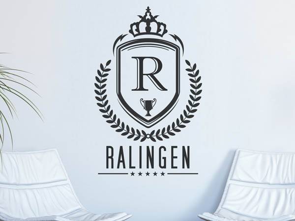 Wandtattoo Ralingen Wappen