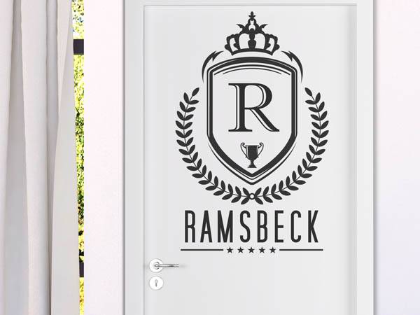 Wandtattoo Ramsbeck Wappen